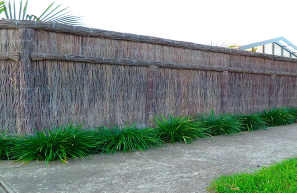 Brush fencing quality fence service