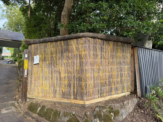 Brushwood hand-harvested