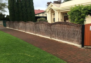 Professional brush fencing repairs